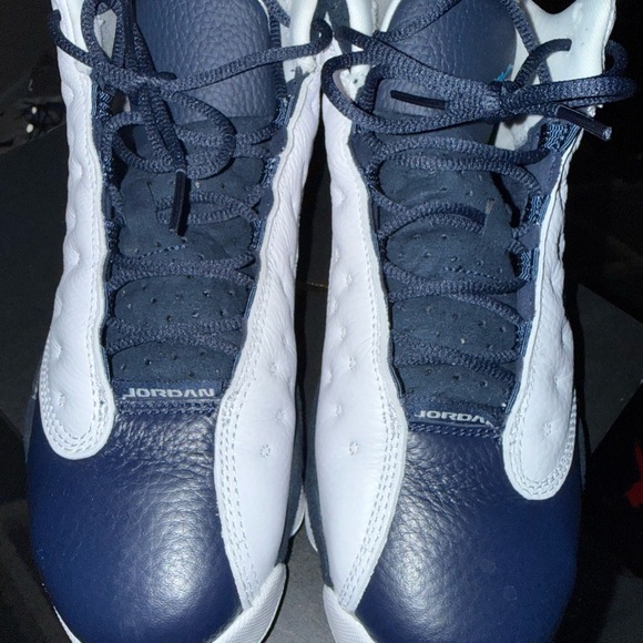 Air Jordan 13 Retro Obsidian White Powder Blue - Picture 3 of 5